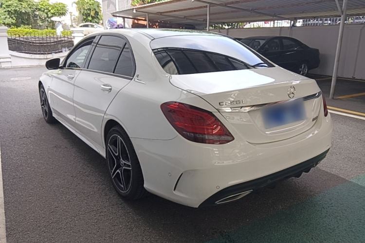 Used Mercedes-Benz C-Class 2021 C 260 L Sport Edition Star Collection Rear Left 45 Deg