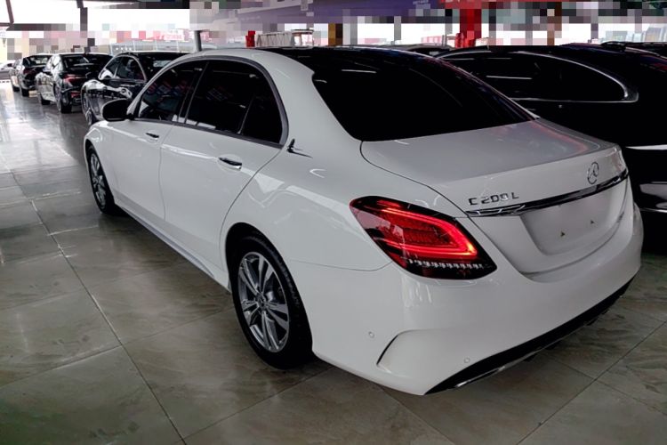Used Mercedes-Benz C-Class 2021 C 200 L Fashion Edition Sport Version Rear Left 45 Deg
