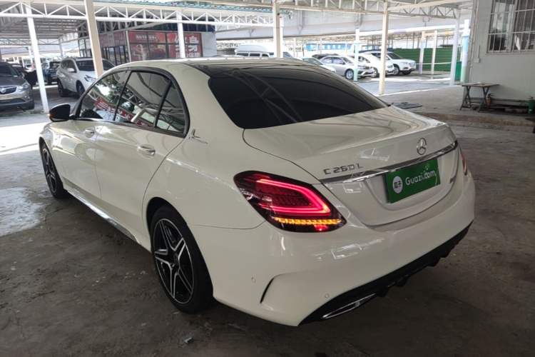 Used Mercedes-Benz C-Class 2021 C 260 L Sport Edition Star Collection Rear Left 45 Deg