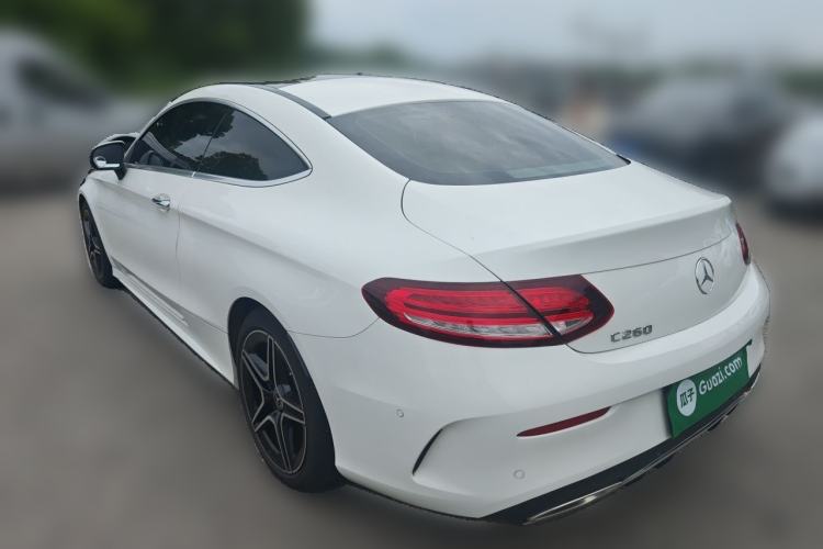 Used Mercedes-Benz C-Class 2021 C 260 Coupe Rear Left 45 Deg
