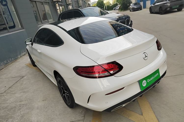 Used Mercedes-Benz C-Class 2021 C 260 Coupe Rear Left 45 Deg