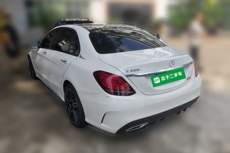 Used Mercedes-Benz C-Class 2021 C 260 L Sport Edition Star Collection Rear Left 45 Deg