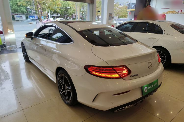 Used Mercedes-Benz C-Class 2021 C 260 Coupe Rear Left 45 Deg