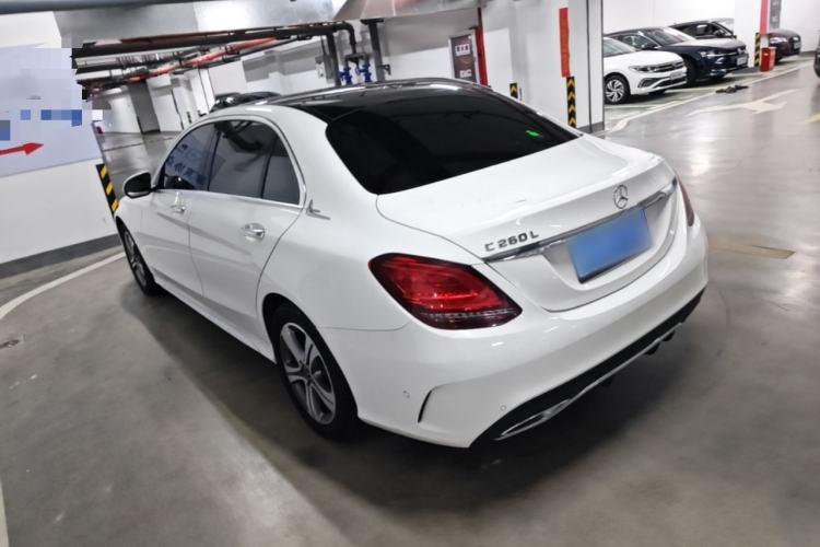 Used Mercedes-Benz C-Class 2021 C 260 L Sport Edition Rear Left 45 Deg