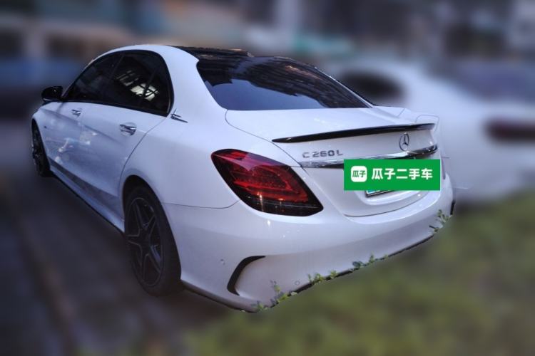 Used Mercedes-Benz C-Class 2021 C 260 L Sport Edition Star Collection Rear Left 45 Deg