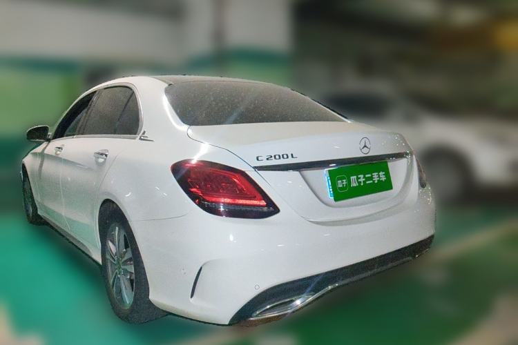 Used Mercedes-Benz C-Class 2021 C 200 L Fashion Edition Sport Version Rear Left 45 Deg
