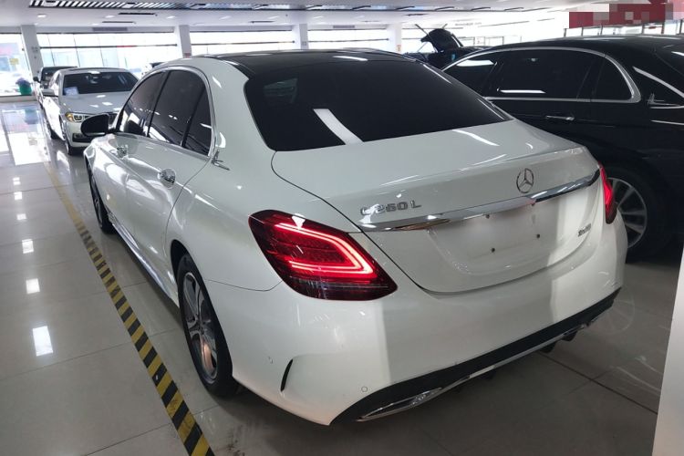 Used Mercedes-Benz C-Class 2021 C 260 L Sport Edition Rear Left 45 Deg
