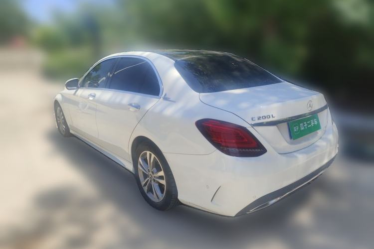Used Mercedes-Benz C-Class 2021 C 200 L Fashion Edition Sport Version Rear Left 45 Deg