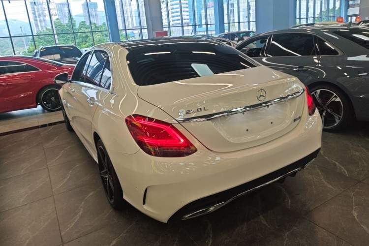 Used Mercedes-Benz C-Class 2021 C 260 L Sport Edition Rear Left 45 Deg