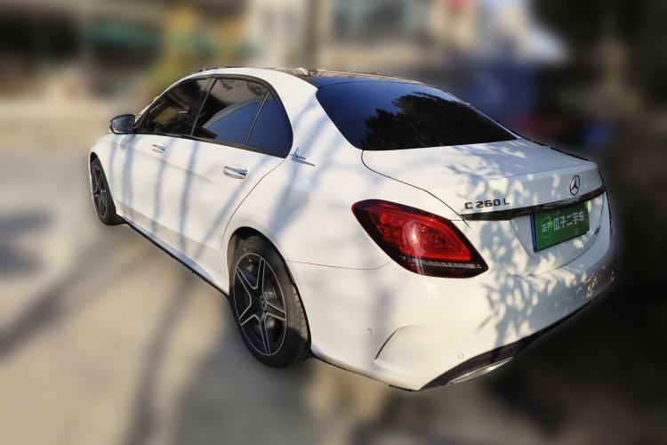 Used Mercedes-Benz C-Class 2021 C 260 L Sport Edition Star Collection Rear Left 45 Deg