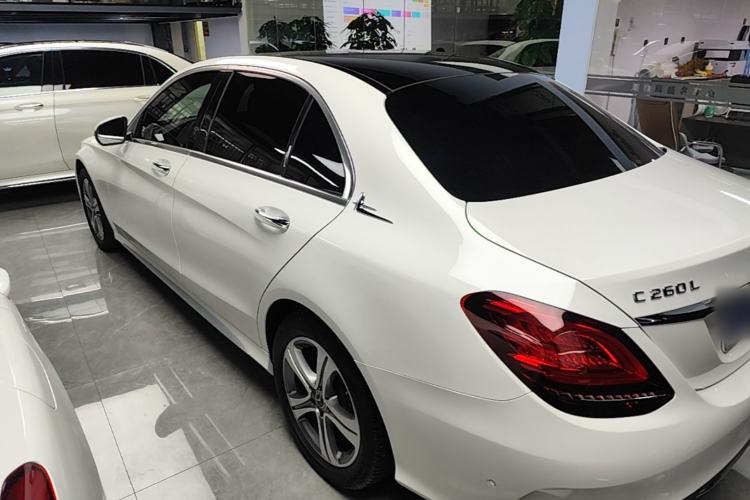 Used Mercedes-Benz C-Class 2021 C 260 L Sport Edition Rear Left 45 Deg