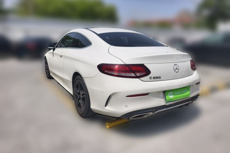 Used Mercedes-Benz C-Class 2021 C 260 Coupe Rear Left 45 Deg