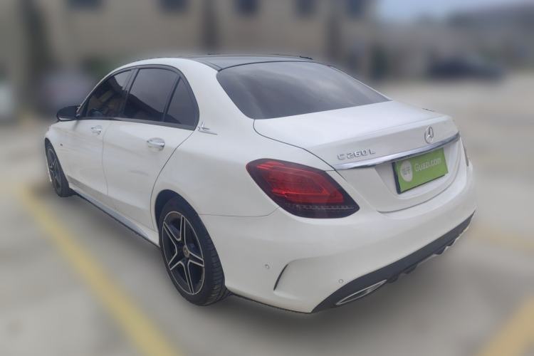 Used Mercedes-Benz C-Class 2021 C 260 L Sport Edition Star Collection Rear Left 45 Deg