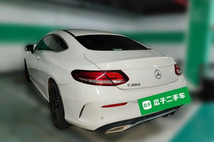 Used Mercedes-Benz C-Class 2021 C 260 Coupe Rear Left 45 Deg