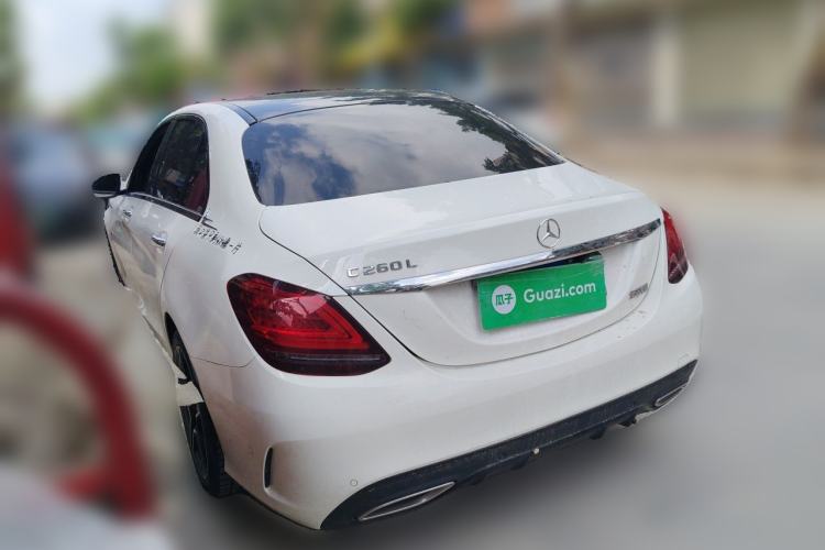 Used Mercedes-Benz C-Class 2021 C 260 L Sport Edition Star Collection Rear Left 45 Deg
