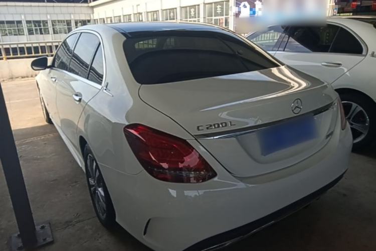 Used Mercedes-Benz C-Class 2021 C 200 L Fashion Edition Sport Version Rear Left 45 Deg