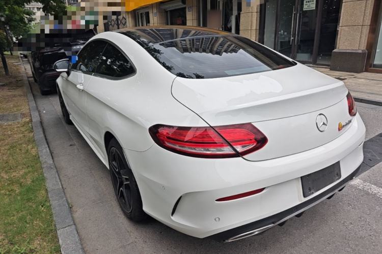 Used Mercedes-Benz C-Class 2021 C 260 Coupe Rear Left 45 Deg