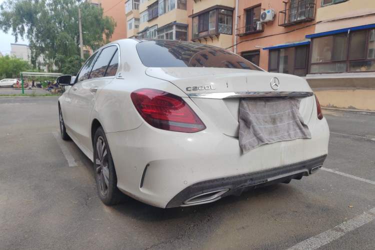 Used Mercedes-Benz C-Class 2021 C 200 L Fashion Edition Sport Version Rear Left 45 Deg