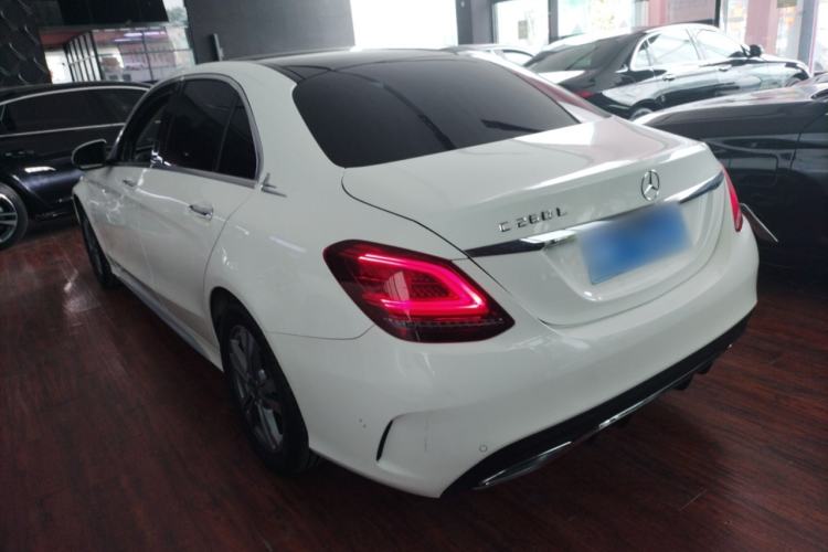 Used Mercedes-Benz C-Class 2021 C 200 L Fashion Edition Sport Version Rear Left 45 Deg