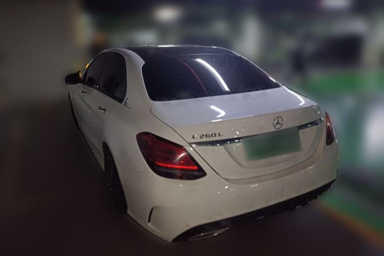 Used Mercedes-Benz C-Class 2021 C 260 L Sport Edition Star Collection Rear Left 45 Deg