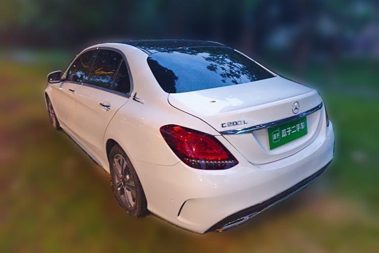 Used Mercedes-Benz C-Class 2021 C 200 L Fashion Edition Sport Version Rear Left 45 Deg