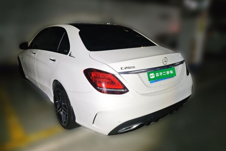 Used Mercedes-Benz C-Class 2021 C 260 L Sport Edition Star Collection Rear Left 45 Deg