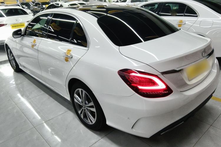 Used Mercedes-Benz C-Class 2021 C 200 L Fashion Edition Sport Version Rear Left 45 Deg