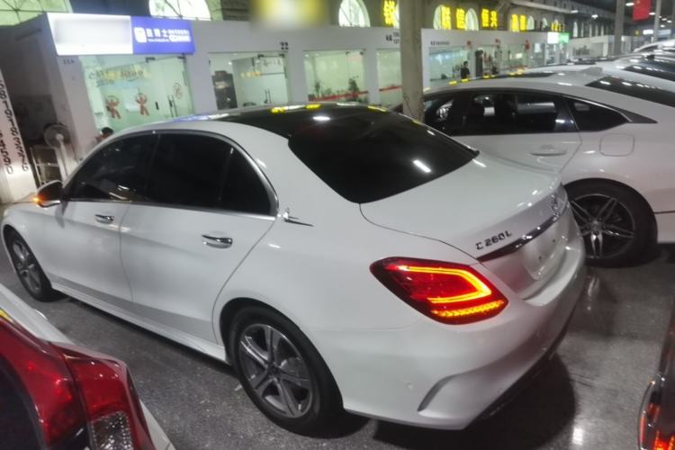 Used Mercedes-Benz C-Class 2021 C 260 L Sport Edition Rear Left 45 Deg