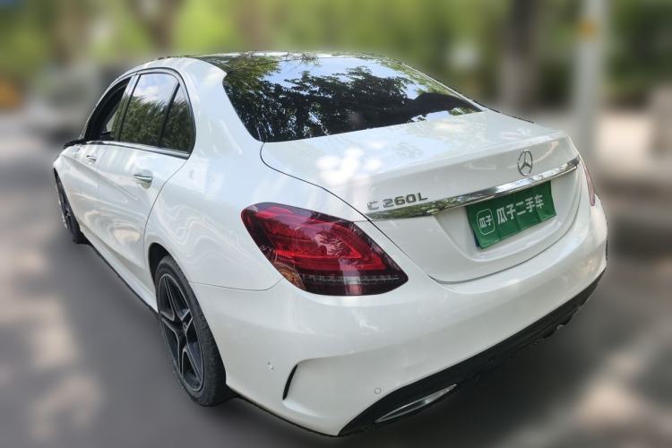 Used Mercedes-Benz C-Class 2021 C 260 L Sport Edition Star Collection Rear Left 45 Deg