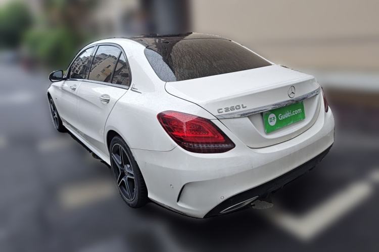 Used Mercedes-Benz C-Class 2021 C 260 L Sport Edition Star Collection Rear Left 45 Deg