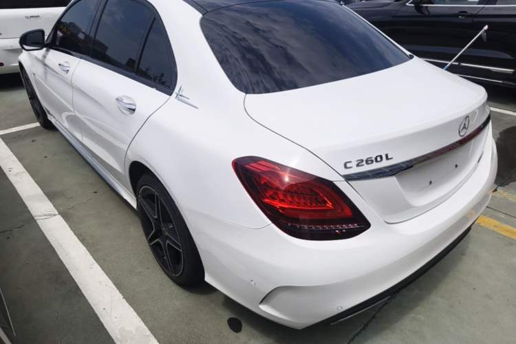 Used Mercedes-Benz C-Class 2021 C 260 L Sport Edition Star Collection Rear Left 45 Deg