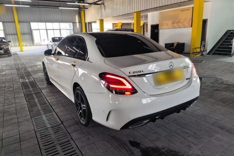 Used Mercedes-Benz C-Class 2021 C 260 L Sport Edition Star Collection Rear Left 45 Deg