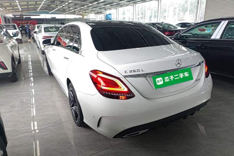 Used Mercedes-Benz C-Class 2021 C 260 L Sport Edition Star Collection Rear Left 45 Deg