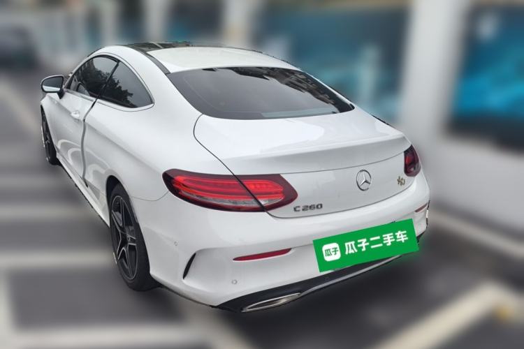 Used Mercedes-Benz C-Class 2021 C 260 Coupe Rear Left 45 Deg