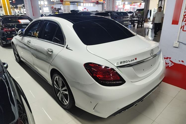 Used Mercedes-Benz C-Class 2021 C 200 L Fashion Edition Sport Version Rear Left 45 Deg