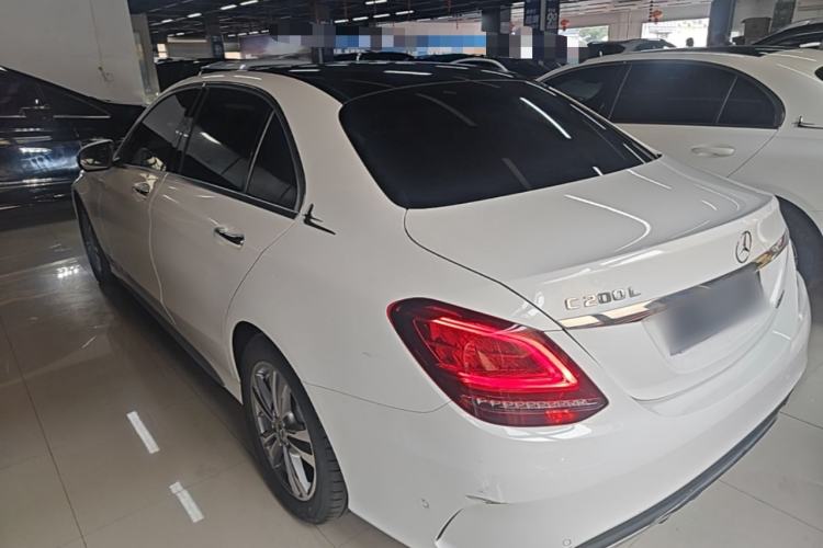 Used Mercedes-Benz C-Class 2021 C 200 L Fashion Edition Sport Version Rear Left 45 Deg
