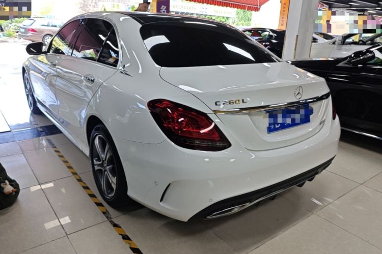 Used Mercedes-Benz C-Class 2021 C 260 L Sport Edition Rear Left 45 Deg