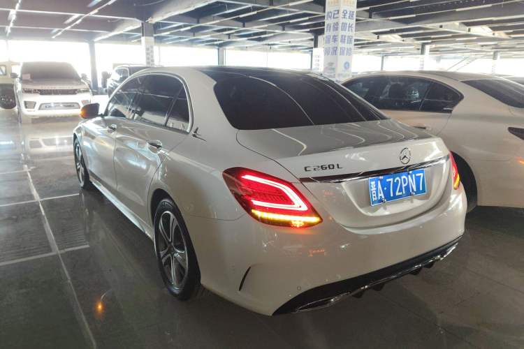 Used Mercedes-Benz C-Class 2021 C 260 L Sport Edition Rear Left 45 Deg