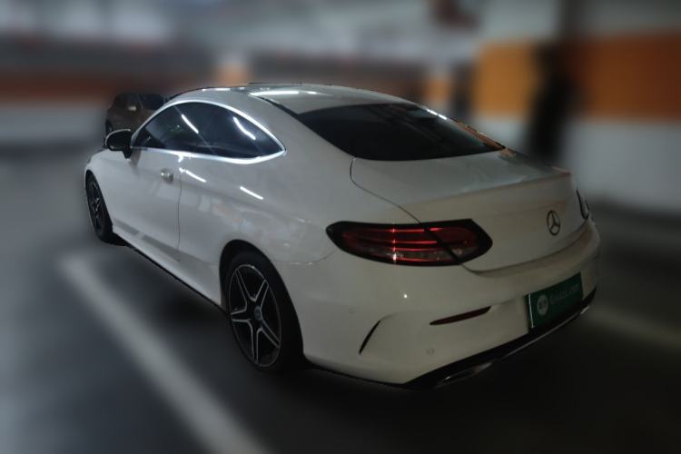 Used Mercedes-Benz C-Class 2021 C 260 Coupe Rear Left 45 Deg