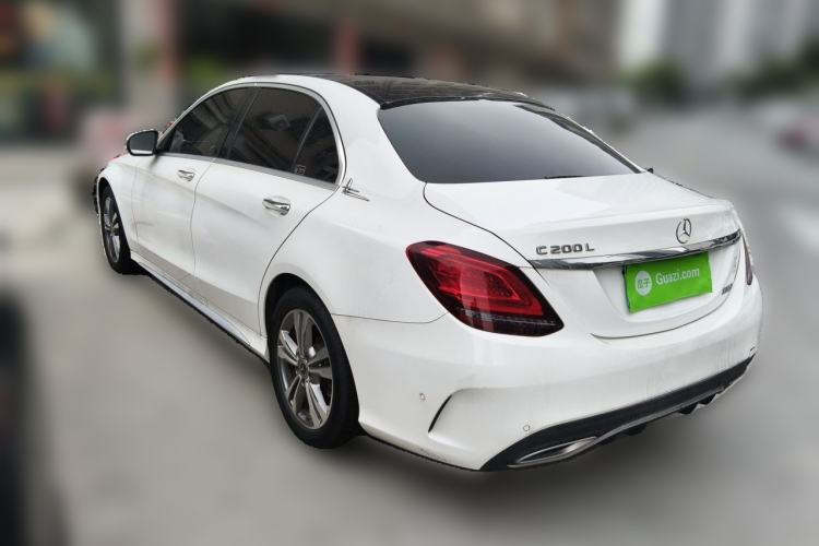 Used Mercedes-Benz C-Class 2021 C 200 L Fashion Edition Sport Version Rear Left 45 Deg