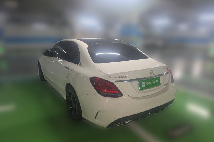 Used Mercedes-Benz C-Class 2021 C 260 L Sport Edition Star Collection Rear Left 45 Deg
