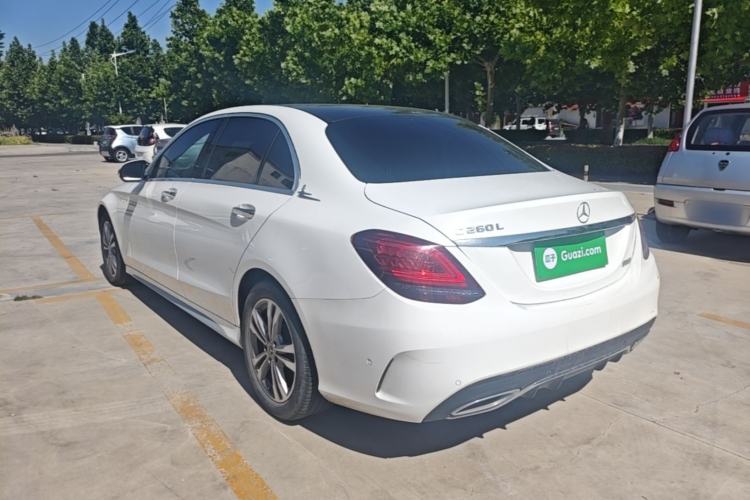 Used Mercedes-Benz C-Class 2021 C 200 L Fashion Edition Sport Version Rear Left 45 Deg