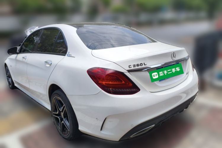 Used Mercedes-Benz C-Class 2021 C 260 L Sport Edition Star Collection Rear Left 45 Deg