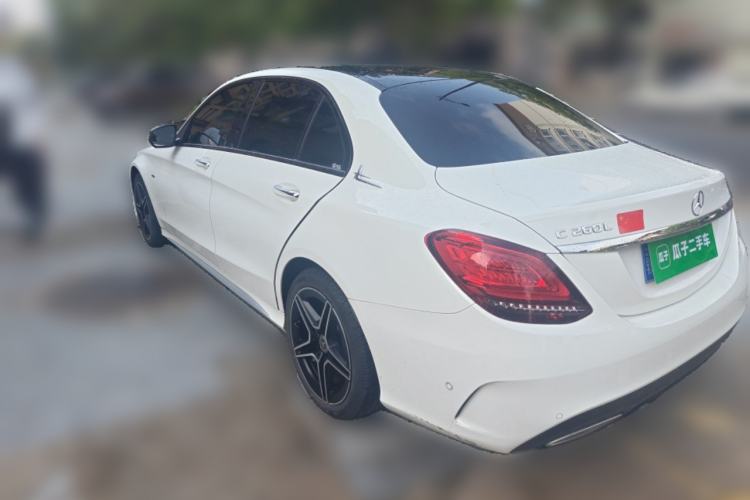 Used Mercedes-Benz C-Class 2021 C 260 L Sport Edition Star Collection Rear Left 45 Deg