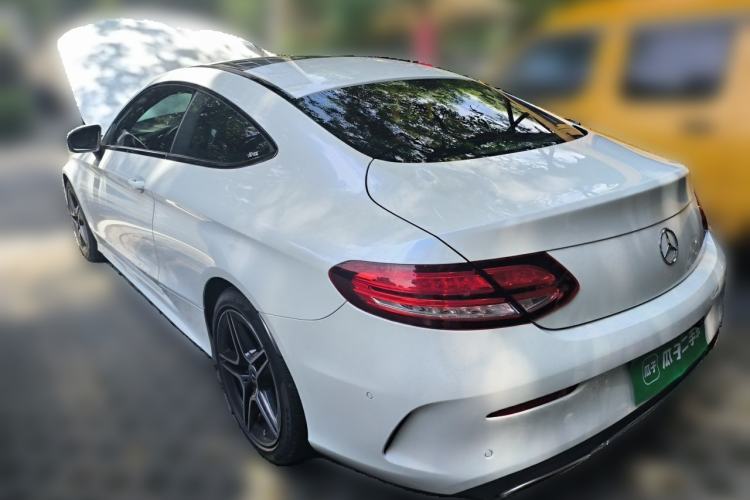 Used Mercedes-Benz C-Class 2021 C 260 Coupe Rear Left 45 Deg