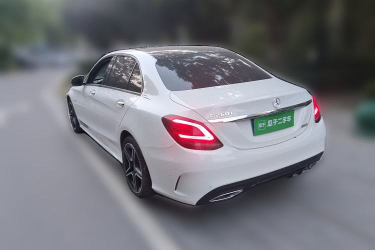Used Mercedes-Benz C-Class 2021 C 260 L Sport Edition Star Collection Rear Left 45 Deg