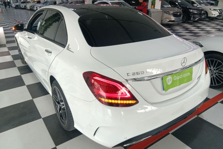 Used Mercedes-Benz C-Class 2021 C 260 L Sport Edition Star Collection Rear Left 45 Deg