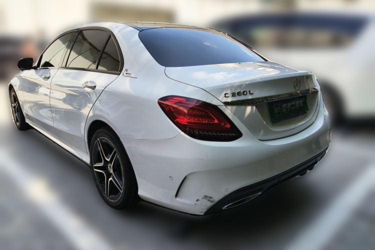 Used Mercedes-Benz C-Class 2021 C 260 L Sport Edition Star Collection Rear Left 45 Deg