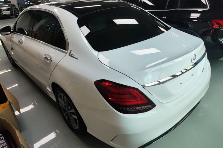 Used Mercedes-Benz C-Class 2021 C 200 L Fashion Edition Sport Version Rear Left 45 Deg