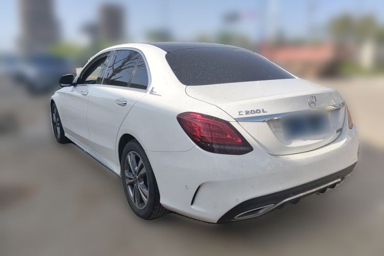 Used Mercedes-Benz C-Class 2021 C 200 L Fashion Edition Sport Version Rear Left 45 Deg